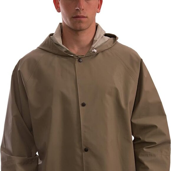 NEW Men's Tingley Magnaprene J12148 Waterproof Storm Jacket W/ Attached Hood! - Picture 1 of 6